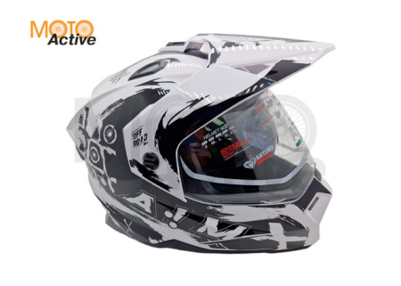 Шлем детский AiM JK802Y White/Black