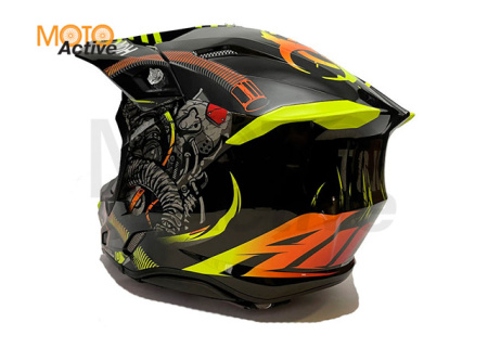 Кроссовый шлем Airoh Twist 3 Toxic Gloss