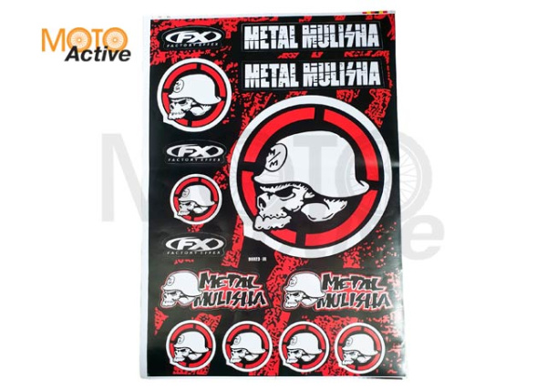 Наклейки набор METAL (D6023)