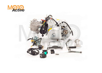 Двигатель 110см3 152FMH (52.4x49.5) механика, 4ск, стартер сверху