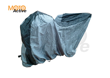 Чехол для мототехники ОКСФОРД 240 разм. XL кофр (270--100--145) черный с серым