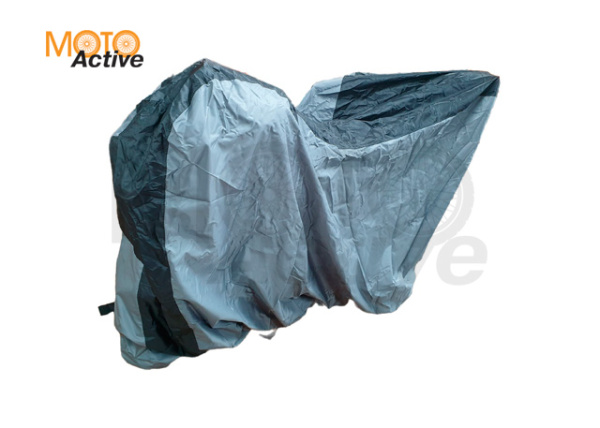 Чехол для мототехники ОКСФОРД 240 разм. XL кофр (270--100--145) черный с серым