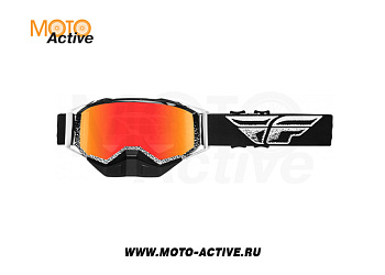 Очки для снегохода FLY RACING ZONE 2019 черный-белый