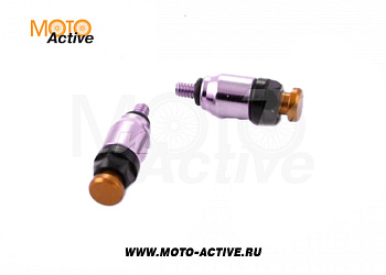 Клапаны воздушные пер.вилки (пара) IGP KTM/WP/MARZOCCHI M4 оранжевые