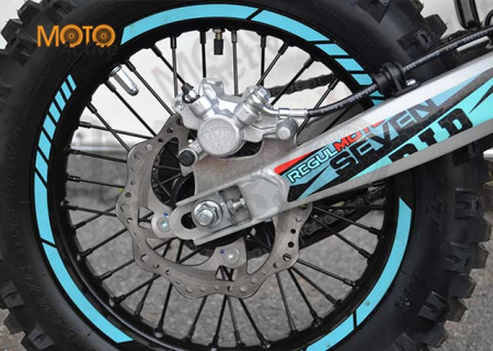 Питбайк Regulmoto SEVEN MEDALIST 17/14 (черный/синий)