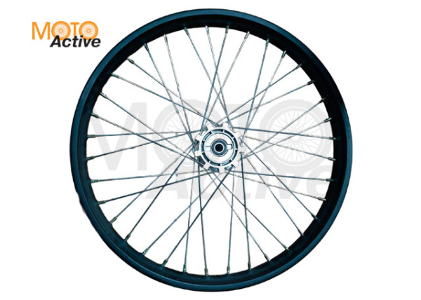 Диск колесный передний Sport-003, Athlete (1,60х21), ось 15мм, подшипник RS2/6202, черный