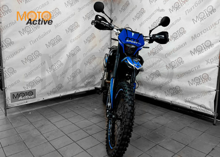 Мотоцикл REGULMOTO Sport-003 PR PRO (4 valves) 5 скоростей ПТС) черный-синий