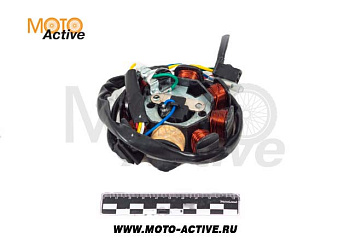 Статор генератора161QMK 200см3 с реверсом (АС 11 катушек)