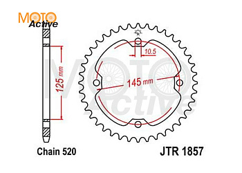 Звезда ведомая JTR1857.38