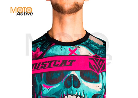 Джерси JUSTCAT SCULL FLOWERS