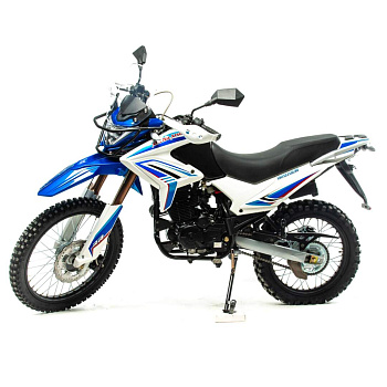 Мотоцикл кроссовый Motoland XR250 ENDURO (172FMM-5/PR250) белый