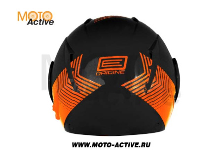 Шлем (модуляр) Origine Riviera Line, черный/оранжевый