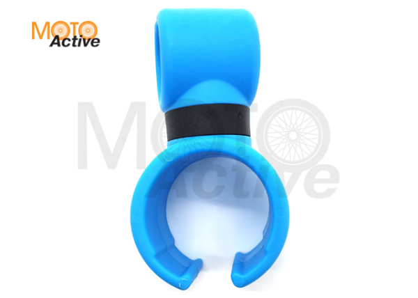 Держатель для телефона на руль (поворотный, синий) "LL"