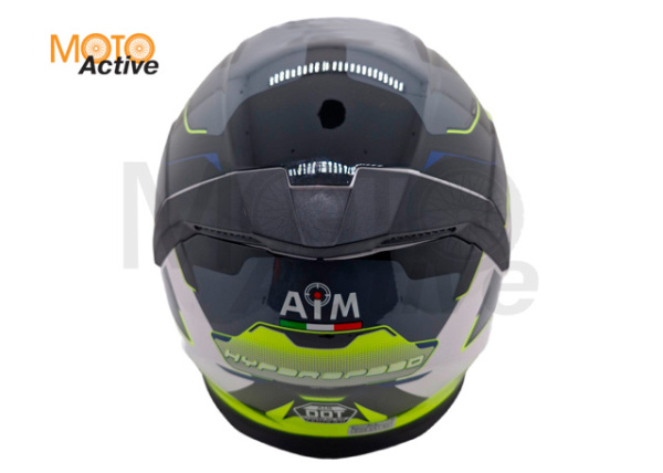 Шлем AiM JK526 Yellow/Grey/White