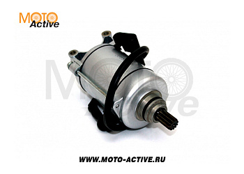 Электростартер (11зубов) CB250, с проводом, прямые крепления