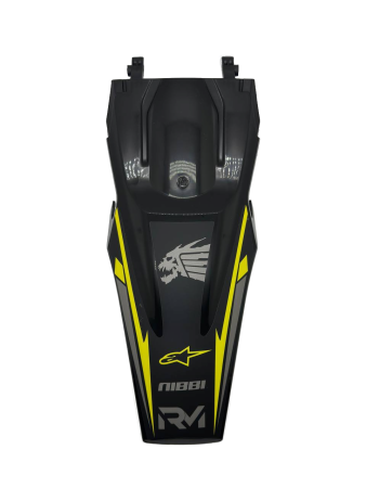 Крыло заднее Regulmoto Legend 300, Dyna(черный,желтый)