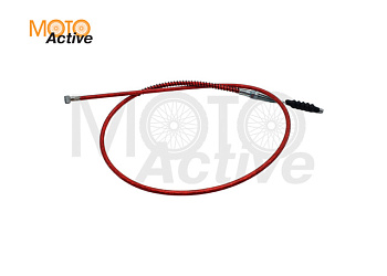 Трос сцепления 1000мм с пружиной красный