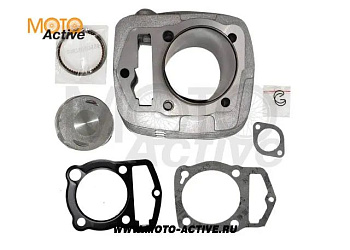 Цилиндро-поршневая группа 4T двиг. CB250 d-65,5 p-15 (тефлон) 165FMM