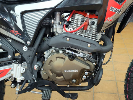 Мотоцикл REGULMOTO TE 4 valve oil черный/красный