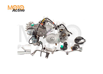Двигатель 125см3 152FMI (52.4x55.5) полуавтомат, 1ск реверс, верхний стартер