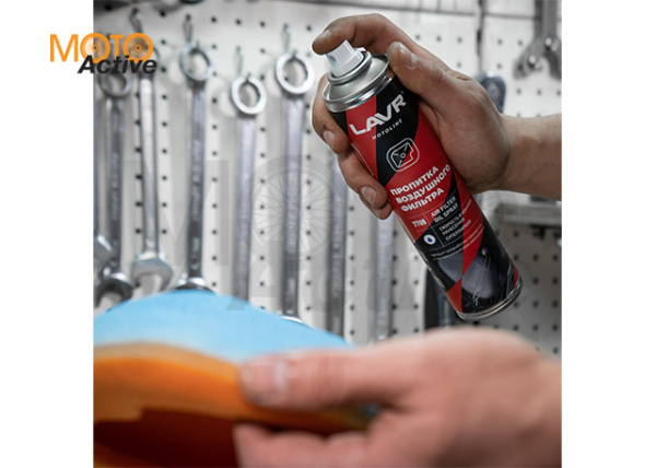LAVR MOTO Пропитка для воздушный фильтров (400 мл.)