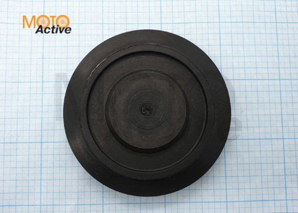 Каток пластмассовый (без подшипника) для тележки 3-х пруж., 488 мм