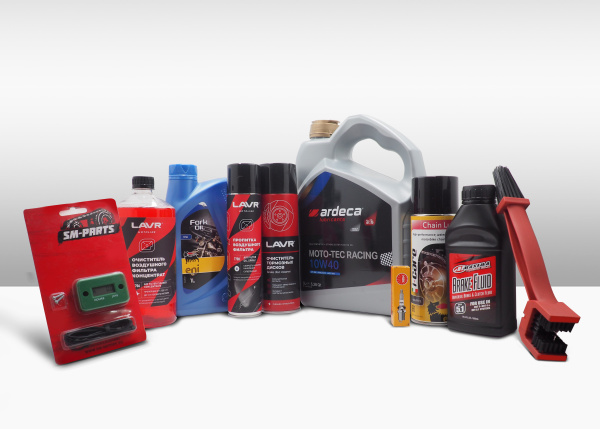 Комплект для ТО мотоцикла (максимальный)