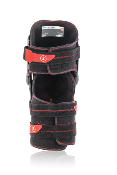 Наколенники шарнирные Acerbis GORILLA KNEE Black/Red
