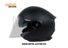 Шлем (открытый со стеклом) Ataki JK526 Solid, черный матовый