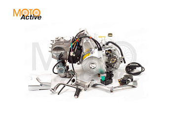 Двигатель 110см3 152FMH (52.4x49.5) полуавтомат, 4 ск, стартер сверху