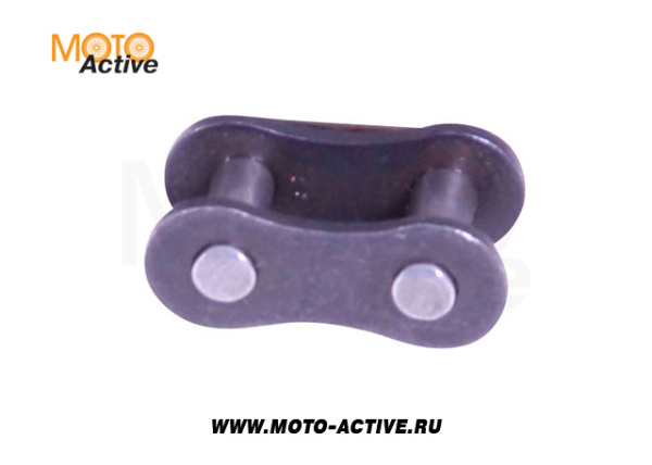 Звено для замка цепи роликовой (привода гусеницы мотобуксировщика) толстое