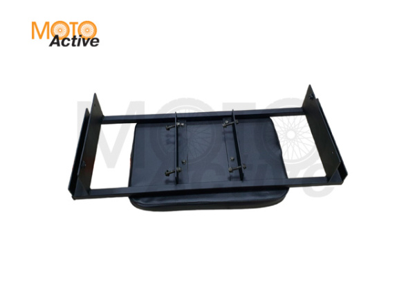 Сиденье деревянное с металл. каркасом с чехлами из кожзам. для саней к мотобуксировщику (L=1550 мм)