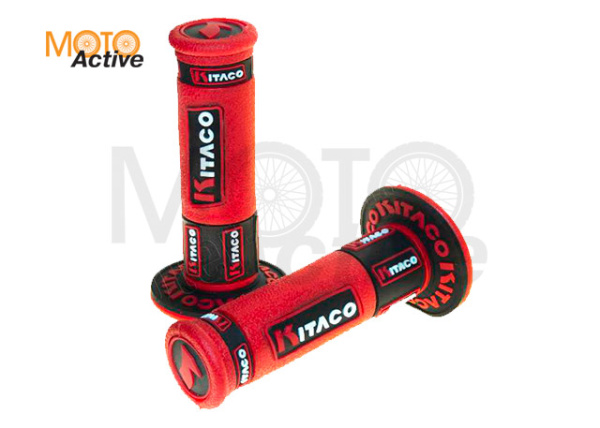 Ручки руля ZX-B635 красные