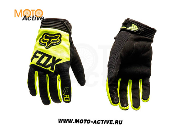 Перчатки для мотокросса G653 green #12