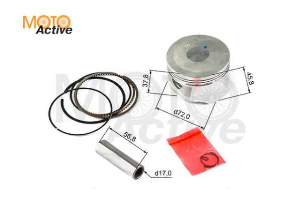 Поршень в сборе d=72mm 172FMM-3A (CB250-F)