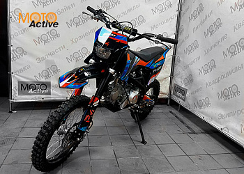 Питбайк Regulmoto PILOT EМ 1714 (механическая КПП) черный-оранжевый