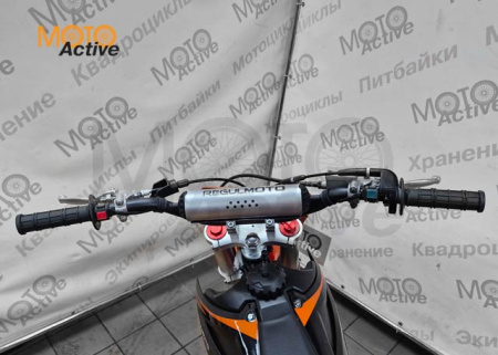 Питбайк Regulmoto SPITFIRE 140cc 17/14 PRO Черный-оранжевый