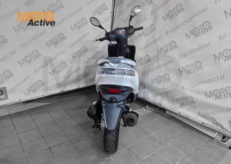 Скутер Regulmoto EAGLE 50 (LJ80QT-3L) колёса R12, Белый/синий