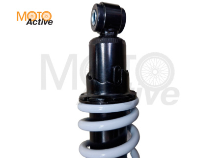 Амортизатор задний масл. ATV 110-125 (335 мм, Ø10/10мм, регулируемый, белый)