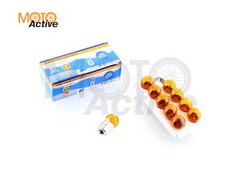 Лампа G18 (поворот, габарит) 12V 10W (красная) "YWL"