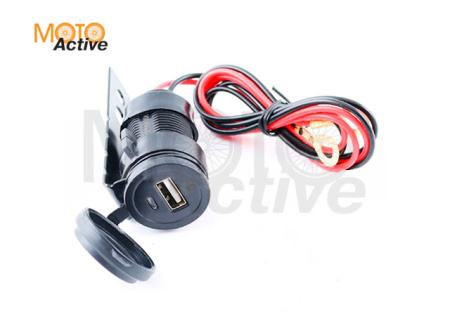 Розетка USB порт с планкой крепления SM-PARTS