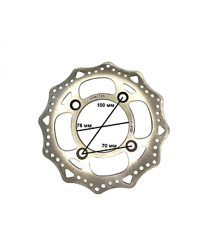 Диск тормозной задний Spitfire Питбайк 190мм