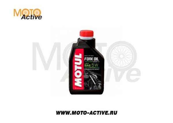 Вилочное масло MOTUL Fork Oil Expert light 5W 1л