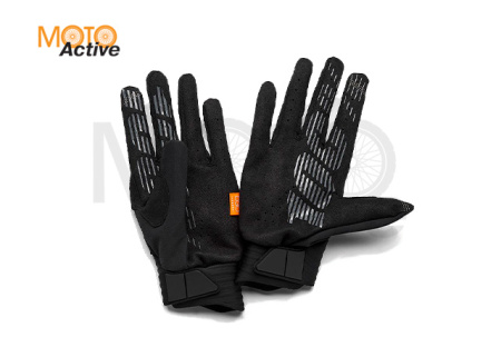 Мотоперчатки 100% Cognito D3O Glove Fluo Orange-Black (2021)