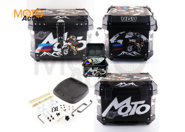 Кофр пластмассовый 46л.(42*34,5*32см) "BEEZMOTO" mod7