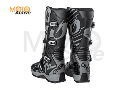 Мотоботы кроссовые O'NEAL RMX, мужские (серый/черный)