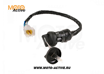 Замок зажигания SM-PARTS 3-х позиционный с вкл/выкл. фары