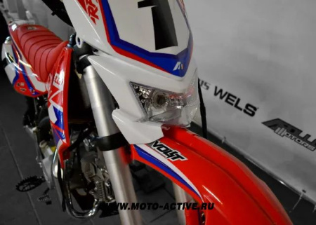 Питбайк APOLLO RFZ START 125 LЕ 17х14 ( Красный/RED)