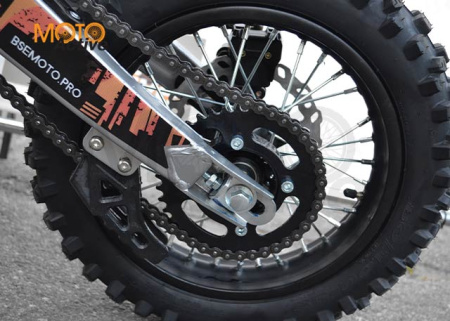 Питбайк  BSE EVO 110e Samurai SA - 14/12 (Полуавтомат КПП)