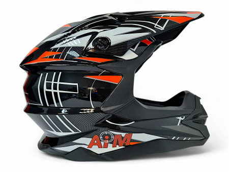 Шлем AiM JK803S Orange/Black